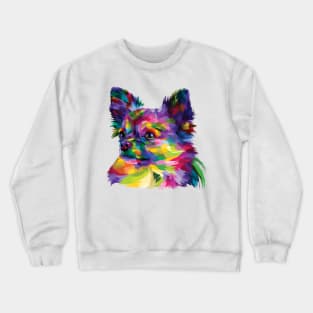 Rainbow Dog Chihuahua Crewneck Sweatshirt